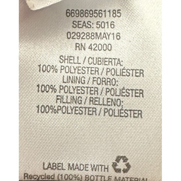 Athletech Youth XL Black Polyester Bib Snow pants Pockets Adjustable Straps - Picture 5 of 6